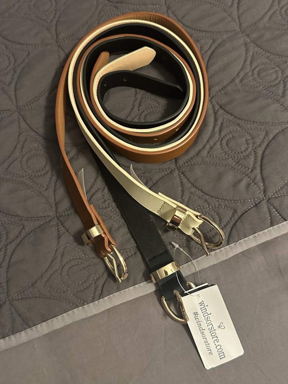 Windsor Finishing Touch Three-Pack Belt Set